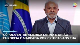 Cúpula entre América Latina e União Europeia termina com tensão e críticas aos EUA Cúpula entre América Latina e União Europeia termina com tensão e críticas aos EUA