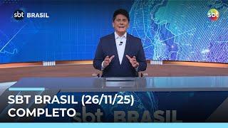 Assista à íntegra do SBT Brasil deste quarta-feira (26/11/2025) | #SBTBrasil Assista à íntegra do SBT Brasil deste quarta-feira (26/11/2025) | #SBTBrasil