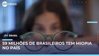 Miopia cresce entre crianças e adultos no Brasil | #SBTBrasil Miopia cresce entre crianças e adultos no Brasil | #SBTBrasil