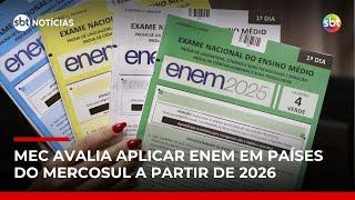 Enem 2025 encerra provas com 70% de presença de inscritos | #SBTNoticias Enem 2025 encerra provas com 70% de presença de inscritos | #SBTNoticias