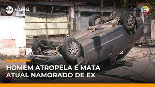 Homem morre atropelado por ex-companheiro da namorada e autor do crime é preso | #SBTManhã Homem morre atropelado por ex-companheiro da namorada e autor do crime é preso | #SBTManhã