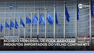 Acordo Mercosul-UE pode baratear importados e preocupar setor automotivo | #JornalDoSBTNews Acordo Mercosul-UE pode baratear importados e preocupar setor automotivo | #JornalDoSBTNews