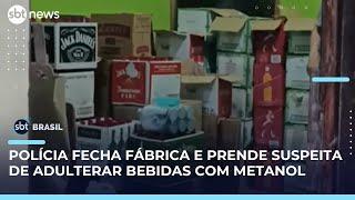 Polícia fecha ciclo de venda de etanol adulterado com metanol que causou 6 mortes em SP | #SBTBrasil Polícia fecha ciclo de venda de etanol adulterado com metanol que causou 6 mortes em SP | #SBTBrasil