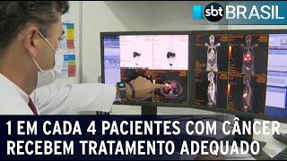 Cirurgia oncológica: 1 em cada 4 pacientes recebem tratamento adequado | SBT Brasil (02/03/2024)
