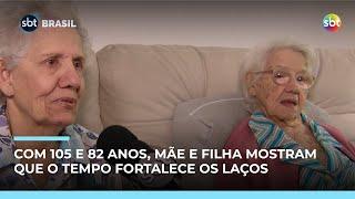 Mãe e filha impressionam a internet com 178 anos somados de vida Mãe e filha impressionam a internet com 178 anos somados de vida
