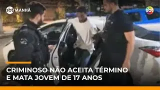 Traficante mata jovem de 17 anos a tiros após vítima terminar relacionamento | #SBTManhã Traficante mata jovem de 17 anos a tiros após vítima terminar relacionamento | #SBTManhã