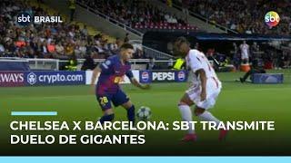 Chelsea e Barcelona duelam na Liga dos Campeões com elenco de jovens estrelas Chelsea e Barcelona duelam na Liga dos Campeões com elenco de jovens estrelas