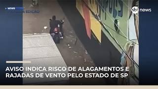 Defesa Civil emite alerta laranja para tempestades em São Paulo | #NewsPrimeiraEdição Defesa Civil emite alerta laranja para tempestades em São Paulo | #NewsPrimeiraEdição