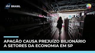 Apagão em SP deixa fábricas paradas e causa prejuízo bilionário ao comércio Apagão em SP deixa fábricas paradas e causa prejuízo bilionário ao comércio