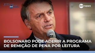 STF recebe pedido para que Bolsonaro participe de remição de pena por leitura | #JornaldoSBTNews STF recebe pedido para que Bolsonaro participe de remição de pena por leitura | #JornaldoSBTNews