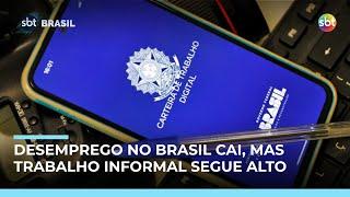 Desemprego no Brasil atinge menor patamar em 13 anos, mas informalidade segue alta Desemprego no Brasil atinge menor patamar em 13 anos, mas informalidade segue alta