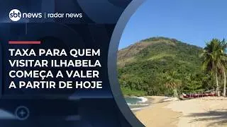 Taxa de até R$ 140 para visitar Ilhabela vale a partir desta segunda (31) | #RadarNews Taxa de até R$ 140 para visitar Ilhabela vale a partir desta segunda (31) | #RadarNews
