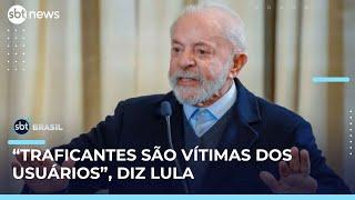 Lula se retrata após declaração polêmica sobre traficantes | #SBTBrasil Lula se retrata após declaração polêmica sobre traficantes | #SBTBrasil