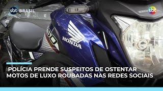 Operação prende 5 suspeitos de ostentar motos de luxo roubadas nas redes sociais Operação prende 5 suspeitos de ostentar motos de luxo roubadas nas redes sociais