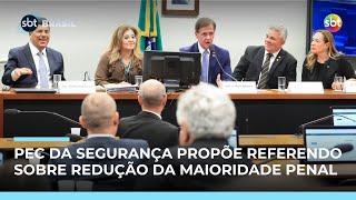PEC da Segurança Pública propõe referendo sobre redução da maioridade penal; entenda PEC da Segurança Pública propõe referendo sobre redução da maioridade penal; entenda