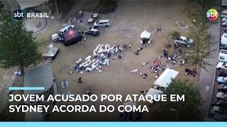 Jovem acusado de ataque em Sydney acorda do coma e se comunica com autoridades Jovem acusado de ataque em Sydney acorda do coma e se comunica com autoridades