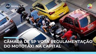 Câmara Municipal de SP vota regulamentação do serviço de mototáxi na capital Câmara Municipal de SP vota regulamentação do serviço de mototáxi na capital