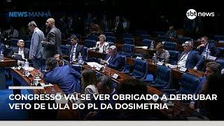 Análise: Congresso vai se ver obrigado a derrubar veto de Lula do PL da Dosimetria | #NewsManhã Análise: Congresso vai se ver obrigado a derrubar veto de Lula do PL da Dosimetria | #NewsManhã