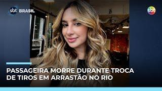 Mulher é morta dentro de carro de aplicativo durante arrastão no Rio Mulher é morta dentro de carro de aplicativo durante arrastão no Rio