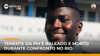 Polícia procura por suspeitos que atiraram e mataram tenente no RJ | #SBTNotícias Polícia procura por suspeitos que atiraram e mataram tenente no RJ | #SBTNotícias