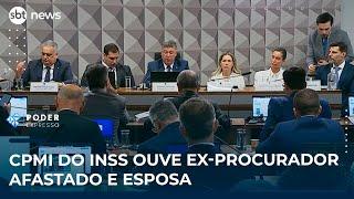 ▶️ Poder Expresso | CPMI ouve ex-procurador e esposa suspeitos de envolvimento com ‘Careca do INSS’ ▶️ Poder Expresso | CPMI ouve ex-procurador e esposa suspeitos de envolvimento com ‘Careca do INSS’