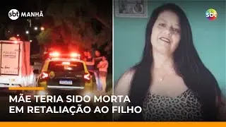 Mulher é morta a tiros, dentro de casa, por suposta retaliação ao filho | #SBTManha Mulher é morta a tiros, dentro de casa, por suposta retaliação ao filho | #SBTManha