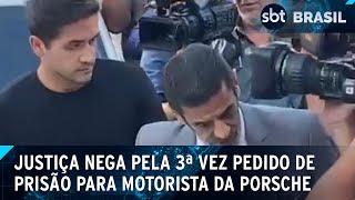Motorista de Porsche vira réu, mas deve aguardar julgamento em liberdade | SBT Brasil (30/04/24)