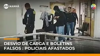 Sete policiais são afastados por esquema de desvio de cargas em três estados | #SBTManhã Sete policiais são afastados por esquema de desvio de cargas em três estados | #SBTManhã