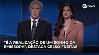 “É a realização de um sonho da emissora", destaca Celso Freitas “É a realização de um sonho da emissora", destaca Celso Freitas