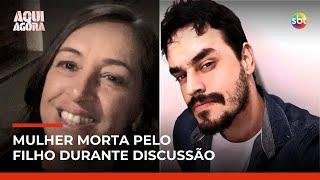 Mulher é morta pelo filho após discussão e corpo é queimado na zona sul de SP | #AquiAgora Mulher é morta pelo filho após discussão e corpo é queimado na zona sul de SP | #AquiAgora