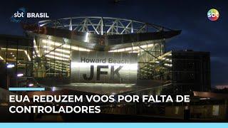Efeitos do ‘Shutdown’: EUA reduzem 10% dos voos por falta de controladores | #SBTBrasil Efeitos do ‘Shutdown’: EUA reduzem 10% dos voos por falta de controladores | #SBTBrasil