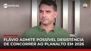 Flávio Bolsonaro diz que tem 'preço' para não levar candidatura à Presidência adiante | #SBTNotícias Flávio Bolsonaro diz que tem 'preço' para não levar candidatura à Presidência adiante | #SBTNotícias