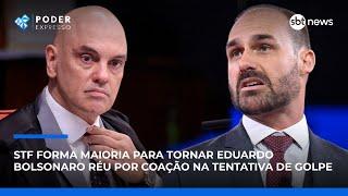 ▶️ Poder Expresso | STF forma maioria para tornar Eduardo Bolsonaro réu por coação na tentativa de golpe ▶️ Poder Expresso | STF forma maioria para tornar Eduardo Bolsonaro réu por coação na tentativa de golpe
