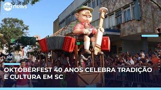 Oktoberfest Blumenau completa 40 anos com mais de 240 mil visitantes em 2025 | #SBTBrasil Oktoberfest Blumenau completa 40 anos com mais de 240 mil visitantes em 2025 | #SBTBrasil