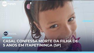 Mãe e padrasto confessam assassinato de menina de 5 anos em Itapetininga (SP) | #SBTBrasil Mãe e padrasto confessam assassinato de menina de 5 anos em Itapetininga (SP) | #SBTBrasil