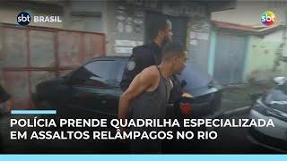 “The Flashs”: Polícia prende quadrilha especializada em assaltos relâmpagos no Rio “The Flashs”: Polícia prende quadrilha especializada em assaltos relâmpagos no Rio