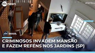Assaltantes invadem mansão e fazem babá e criança reféns no Jardins, bairro nobre de SP | #SBTBrasil Assaltantes invadem mansão e fazem babá e criança reféns no Jardins, bairro nobre de SP | #SBTBrasil