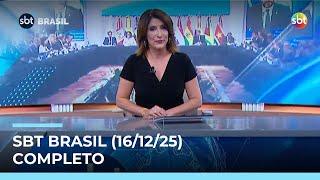 Assista à íntegra do SBT Brasil desta terça-feira (16/12/2025) | #SBTBrasil Assista à íntegra do SBT Brasil desta terça-feira (16/12/2025) | #SBTBrasil