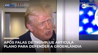 União Europeia articula plano para defender a Groenlândia após falas de Trump | #NewsPrimeiraEdição União Europeia articula plano para defender a Groenlândia após falas de Trump | #NewsPrimeiraEdição