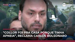 "Não é possível tratar um ex-presidente dessa maneira", afirma Carlos Bolsonaro "Não é possível tratar um ex-presidente dessa maneira", afirma Carlos Bolsonaro