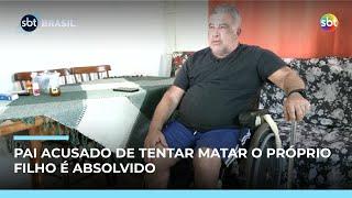 Pai acusado de tentar matar o filho é absolvido após pedido de clemência da vítima Pai acusado de tentar matar o filho é absolvido após pedido de clemência da vítima