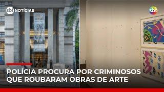 ▶️ AO VIVO | SBT Notícias: Polícia procura por criminosos que roubaram obras de arte em SP ▶️ AO VIVO | SBT Notícias: Polícia procura por criminosos que roubaram obras de arte em SP