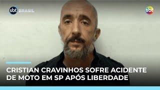 Cristian Cravinhos, um dos assassinos do casal Von Richthofen, sofreu acidente de moto Cristian Cravinhos, um dos assassinos do casal Von Richthofen, sofreu acidente de moto
