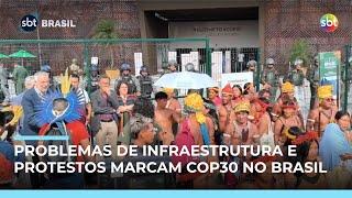 COP30: Problemas de infraestrutura, protestos e acordos bilionários marcam 1ª semana COP30: Problemas de infraestrutura, protestos e acordos bilionários marcam 1ª semana