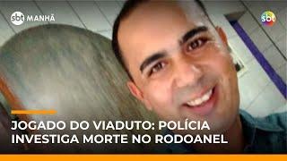 Homem morre após ser empurrado de viaduto na Grande SP | #SBTManhã Homem morre após ser empurrado de viaduto na Grande SP | #SBTManhã