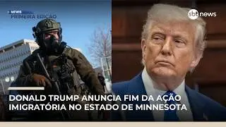EUA encerram operação do ICE em Minnesota após mortes e protestos | #NewsPrimeiraEdição EUA encerram operação do ICE em Minnesota após mortes e protestos | #NewsPrimeiraEdição