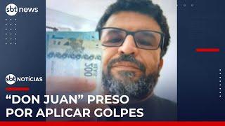 "Golpe do amor": Homem usava aposentadorias de vítimas para compras e empréstimos | #SBTNoticias "Golpe do amor": Homem usava aposentadorias de vítimas para compras e empréstimos | #SBTNoticias