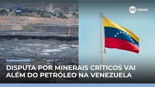 Disputa por minerais estratégicos está no centro da crise venezuelana | #JornaldoSBTNews Disputa por minerais estratégicos está no centro da crise venezuelana | #JornaldoSBTNews
