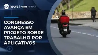 Congresso avança em projeto sobre trabalho por aplicativos | #NewsManhã Congresso avança em projeto sobre trabalho por aplicativos | #NewsManhã