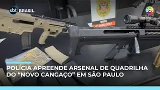 Polícia apreende arsenal e carros blindados de quadrilha do “Novo Cangaço” em SP Polícia apreende arsenal e carros blindados de quadrilha do “Novo Cangaço” em SP